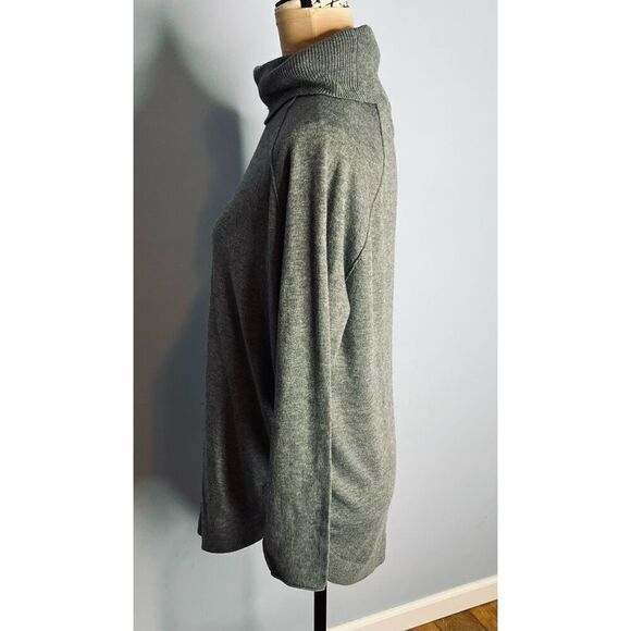 Caslon Women’s S Turtleneck LS Sweater Gray - Picture 5 of 10